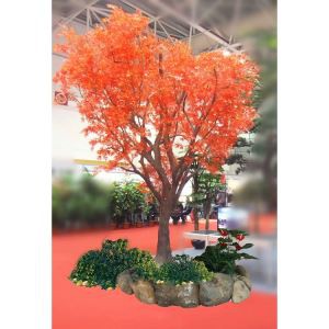 Albero di acero rosso artificiale